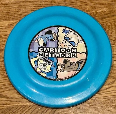 Cartoon Network Frisbee w/ Dexter, Scooby Doo, Top Cat & Huckleberry 1996 Used