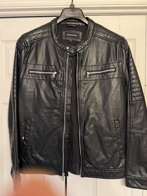 Wilson s Leather Cafe Racer Style Leather Jacket Men s Medium