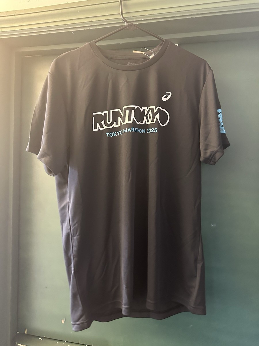 ASICS TOKYO MARATHON 2025 Tシャツ ASICS Tokyo Marathon 2025 Performance T-shirt (from expo) | eBay