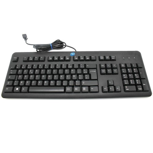 HP USB Tastatur Layout Französisch Azerty Fr 672647-053 KU-1156 Schnurgebundene