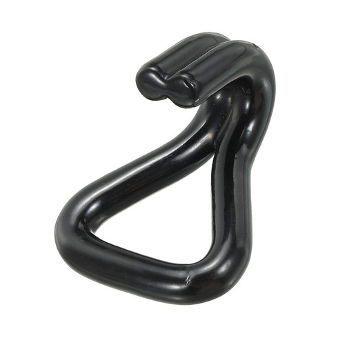 6pcs Ratchet Double J Strap Hook Load 3306 Lbs for 1" Strap Plastic Coating - Picture 4 of 4