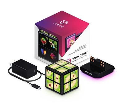 Rubik's WowCube Digital Puzzle Gaming System 2x2x2 Cube Strategy Console SEALED