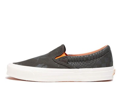 US 8 Porter Vans OG Classic Slip On LX Forest Night 26cm 