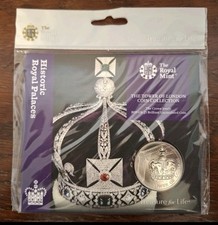 Royal Mint 2019 Towers Of London - The Crown Jewels £5 BUNC, Sealed