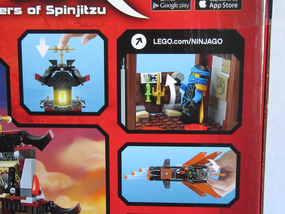 Lego NINJAGO 70594 ~ THE LIGHTHOUSE SEIGE ~ снятый с производства NISB Light Brick Sky Pirate - Изображение 4 из 4