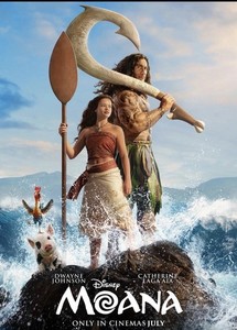 “Moana” (Disney•Live Action) Official Movie Poster Bus Shelter DS 48”x70” Huge!