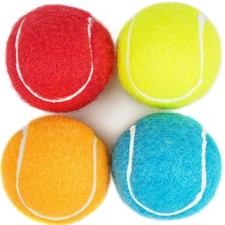 PrimePets Mini Tennis Balls for Dogs 2 Inch Squeaky Dog Toys Interactive Dog ...