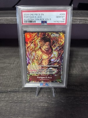 Portgas.D.Ace (Illustration Box Vol.5) ST15-005 One Piece