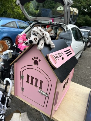 Brand: WECLMH Cat House Wood, Dog House, Cat Condominium, Door Bolt