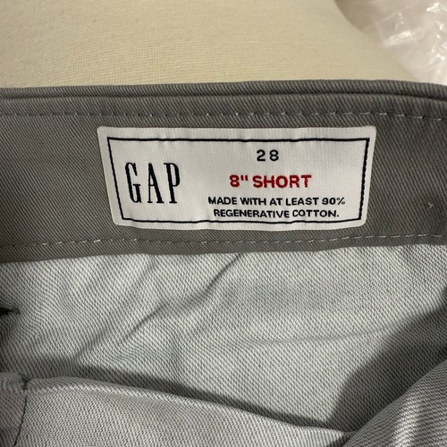 Gap 8" Modern Shorts, Pilot Gray, 28 - Picture 8 of 8
