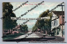 Main Street w Mt. Diablo Realty Advertising Sign CONCORD California Contra Costa