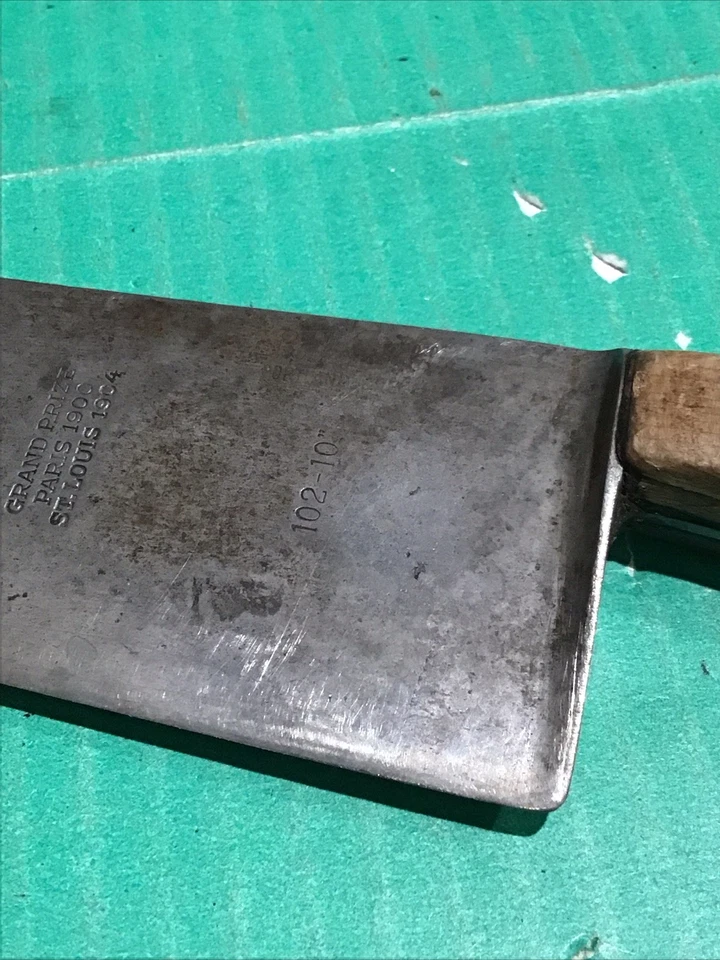 Cuchillo de Chef JA Henckels Twin Works 10" Gran Premio 1900 1904 Paris St Louis Foto 4 de 4