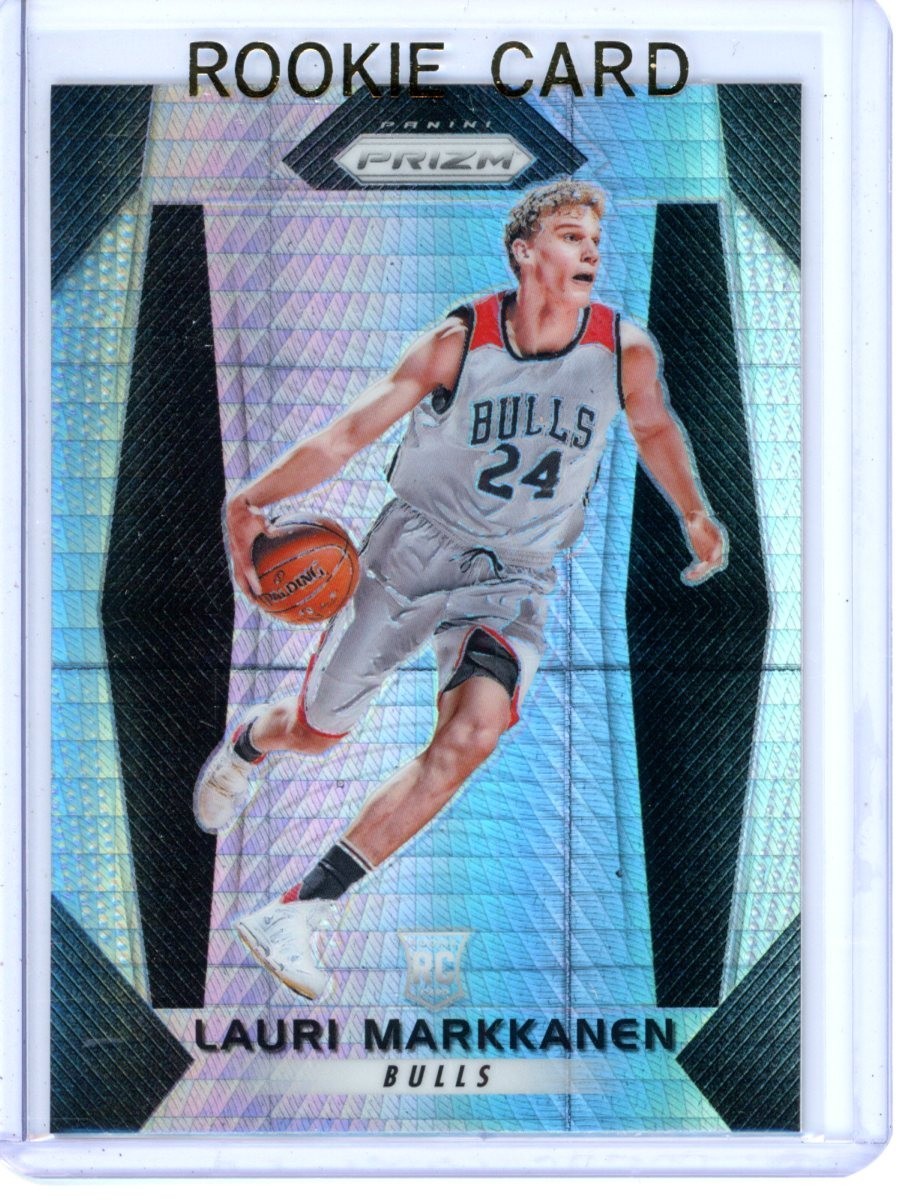 LAURI MARKKANEN RC 2017-18 Panini Prizm - #247 Hyper Prizm (RC) INVEST!!