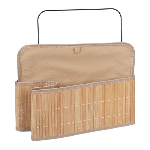 4 x Cesta de almacenamiento natural Cesta de baño Cesta de bambú Cestas de inserción Caja plegable - Imagen 6 de 9