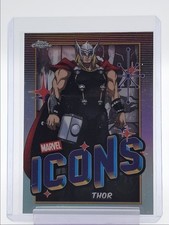THOR 2025 TOPPS CHROME MARVEL ICONS REFRACTOR #MI-3 Q5859
