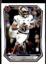 2025 Bowman Bowman University Football #BPP8 Demond Williams Jr.