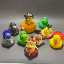  9 Rubber Ducks JEEP Duckies-Assorted Themes And Sizes Lot