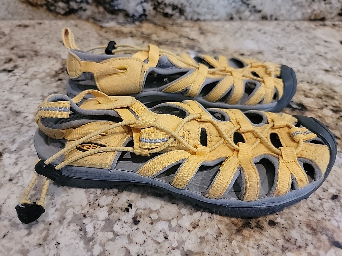 Sandali KEEN Newport H2 donna taglia 7 giallo impermeabili scarpe acqua