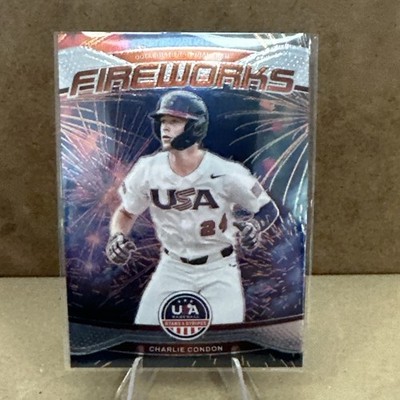 2026 Panini Stars & Stripes Prizm FIREWORKS  #2 CHARLIE CONDON