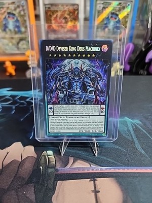   YUGIOH D/D/D Deviser King Deus Machinex MP23-EN023 PRISMATIC SECRET RARE NM