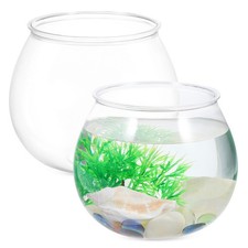  2 Pcs Propagation Stands Small Round Fish Tank Aquarium Decorations