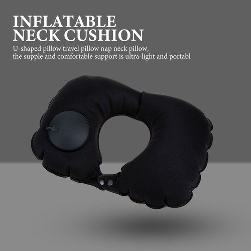 Almohada autoinflable accesorios de viaje para mujeres vuelos pvc inflable - Imagen 5 de 12