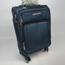 Samsonite Ascella X Soft side Carry On Luggage With Spinner Wheels - Blue