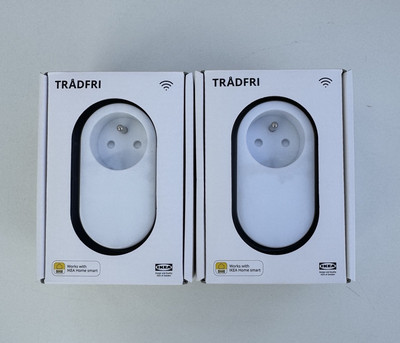 2 x IKEA TRADFRI Steckdose Zigbee Smart Home Homekit Alexa kompatibel 203.644.76