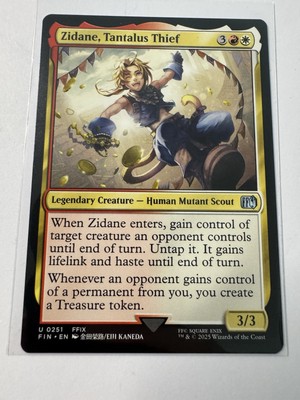 Zidane, Tantalus Dieb   Final Fantasy   Magic The Gathering (mtg)