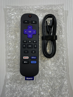 Roku RC-MC1 Speaker Handheld Wireless Voice Remote For Media Streamer Original