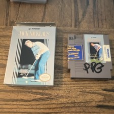 Konami Jack Nicklaus Golf Nintendo NES NTSC-U/C Boxed w/ Box & Manual 1988