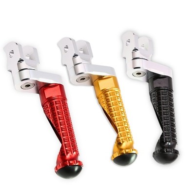 Gold 25mm Extended Racing Rider Front Foot Pegs For Ducati DesertX 23-25 24