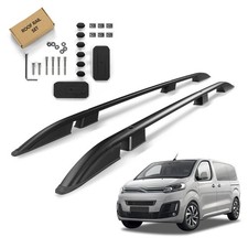 Dachreling für Citroen Spacetourer (V) H1 KURZ 2016- Schwarz Lackiert Dachreling für Citroen Spacetourer (V) H1 KURZ 2016- Schwarz Lackiert