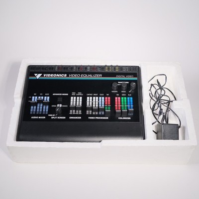 VIDEONICS VIDEO EQUALIZER Model VE-1A NTSC audio video processor very clean!