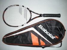 BABOLAT PURE DRIVE PLAY MP 100 10.6oz TENNIS RACQUET 4 5/8 NEW STRINGS