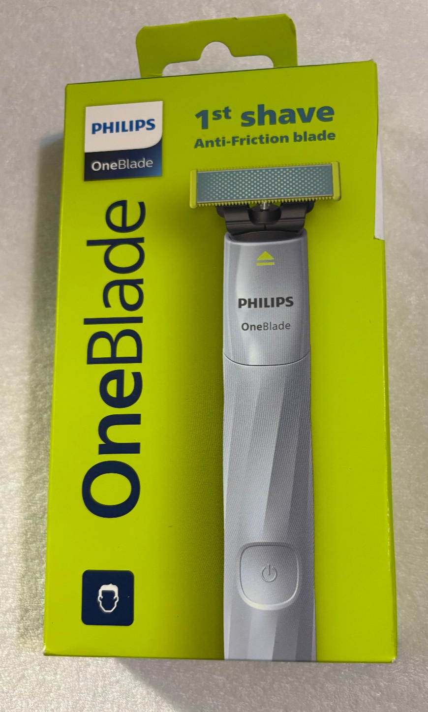Philips One Blade Razor Blue Philips OneBlade First Shave Teen Electric Razor QP1324/20 Light Blue ...