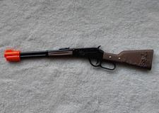 Toy Play Cowboy Replica W Orange Plug Action Lever 11 Inch Toy NWOT