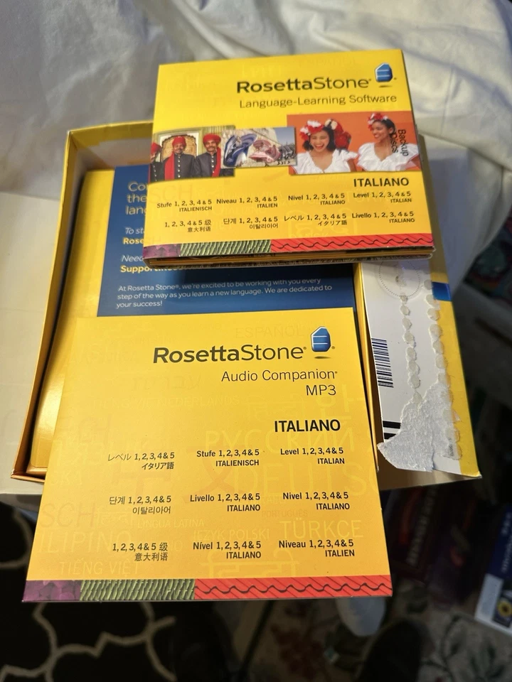 Rosetta Stone ITALIANO Level 1-5 CD edition version four inbox - Image 2 of 4