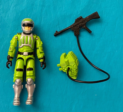 GI G.I. Joe gijoe 1986 SCI-FI complete with original weapons FREE SHIP