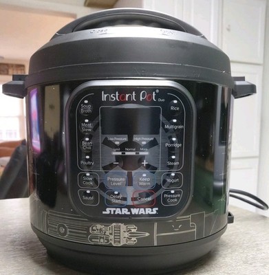Instant Pot Duo 6 Quart Star Wars Darth Vader Special Edition Pressure Cooker