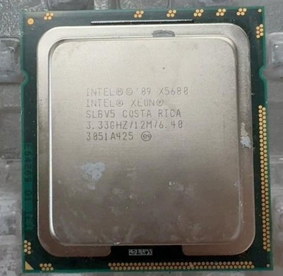 Intel Xeon X5680 3.33GHz LGA1366 SLBV5 12MB Cache Six Core server CPU Processor