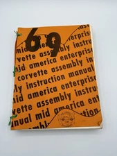 1969 Corvette America Assembly Instruction Manual Blueprints