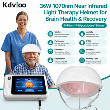 1070nm NIR Therapy Helmet 448 Diodes 36W for Brain Memory Cognitive Support