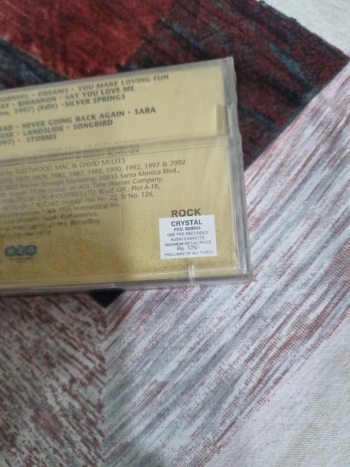 The Very Best Of Fleetwood Mac INDIA SEALED CASSETTE TAPE MINT - Image 4 of 4