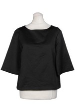 Jan N June Bluse Damen Oberteil Hemd Hemdbluse Gr. S Schwarz #edooo6j