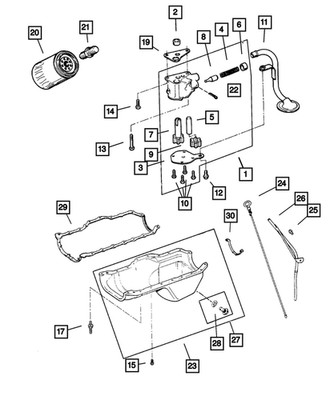 Genuine Mopar Hex Head Coned Screw 154593