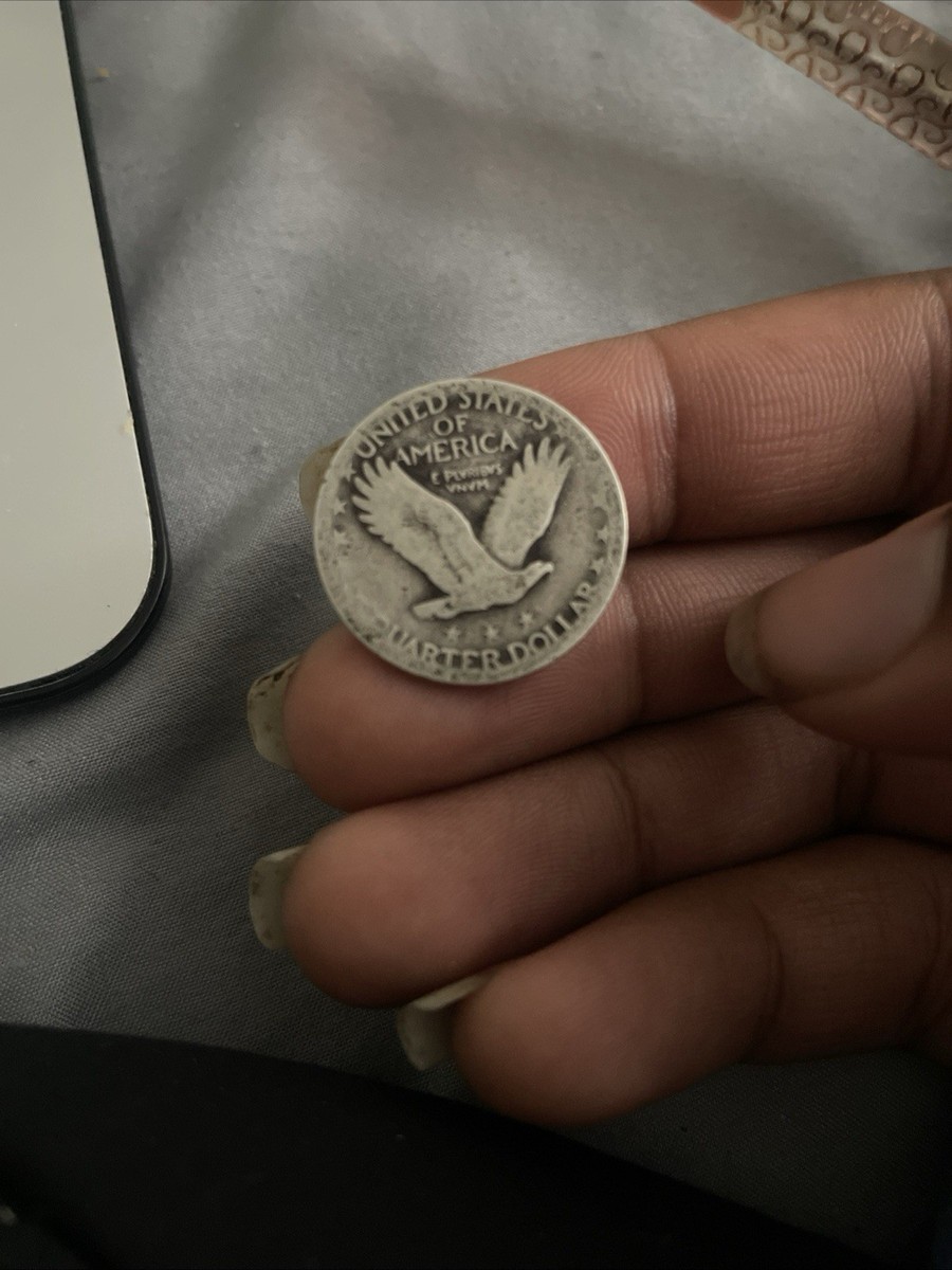 1927 USA Silver Standing Liberty Quarter | eBay