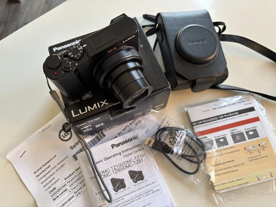 Panasonic LUMIX TZ100 Compact Camera - Black, photo 3 of 5