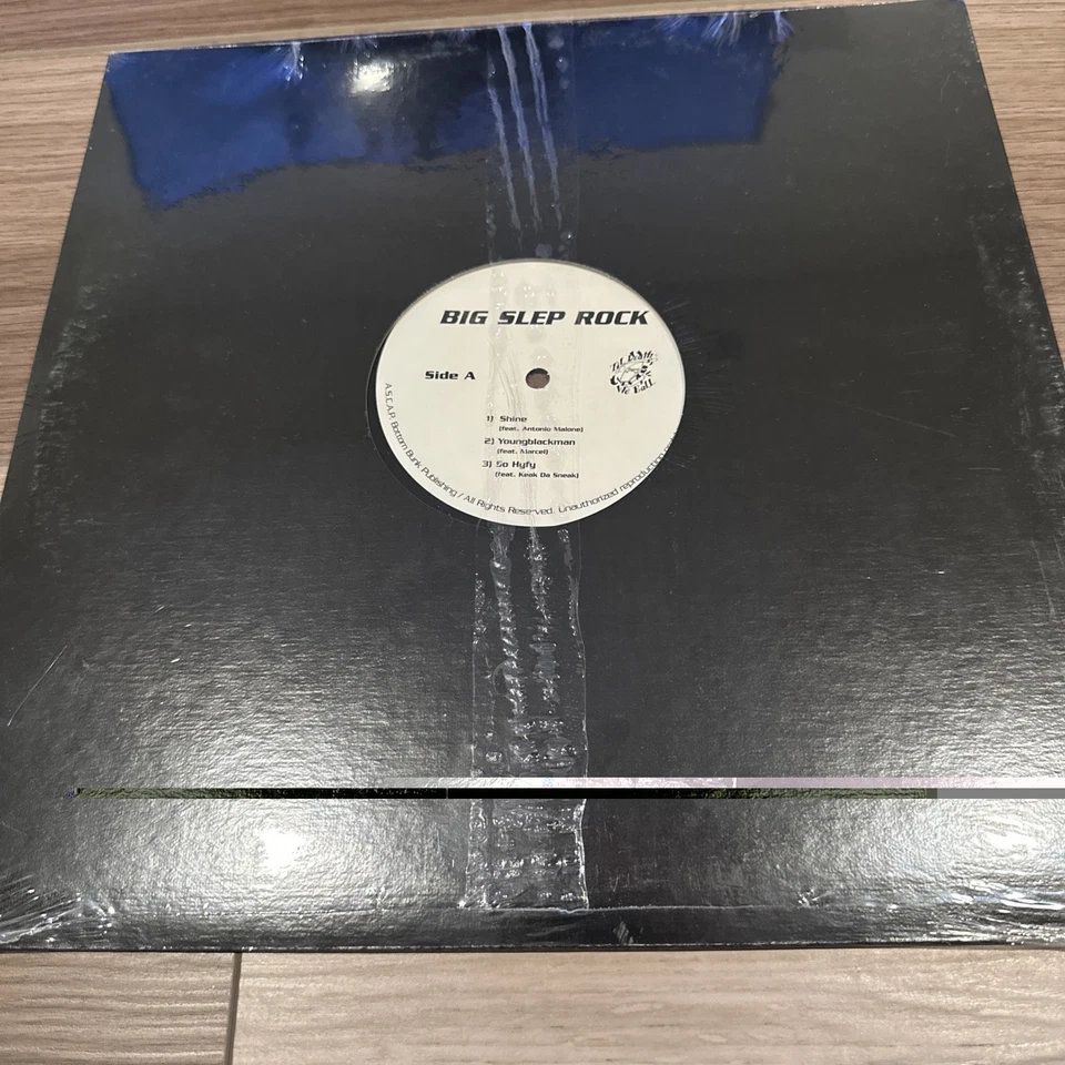BIG SLEP ROCK VINYL EP SHINE Youngblackman So Hyfy NEW KEEK DA SNEAK OOP RARE - Imagem 4 de 4