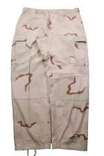 VTG 90s Desert Camo Cargo Pants BDU Men's 32-36 x30 Baggy Skater Ripstop